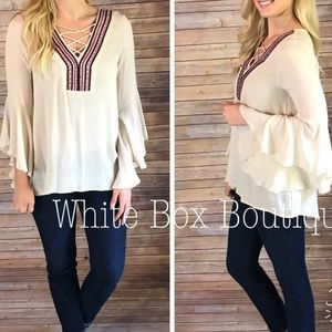 Bohemian Bell Sleeved Blouse